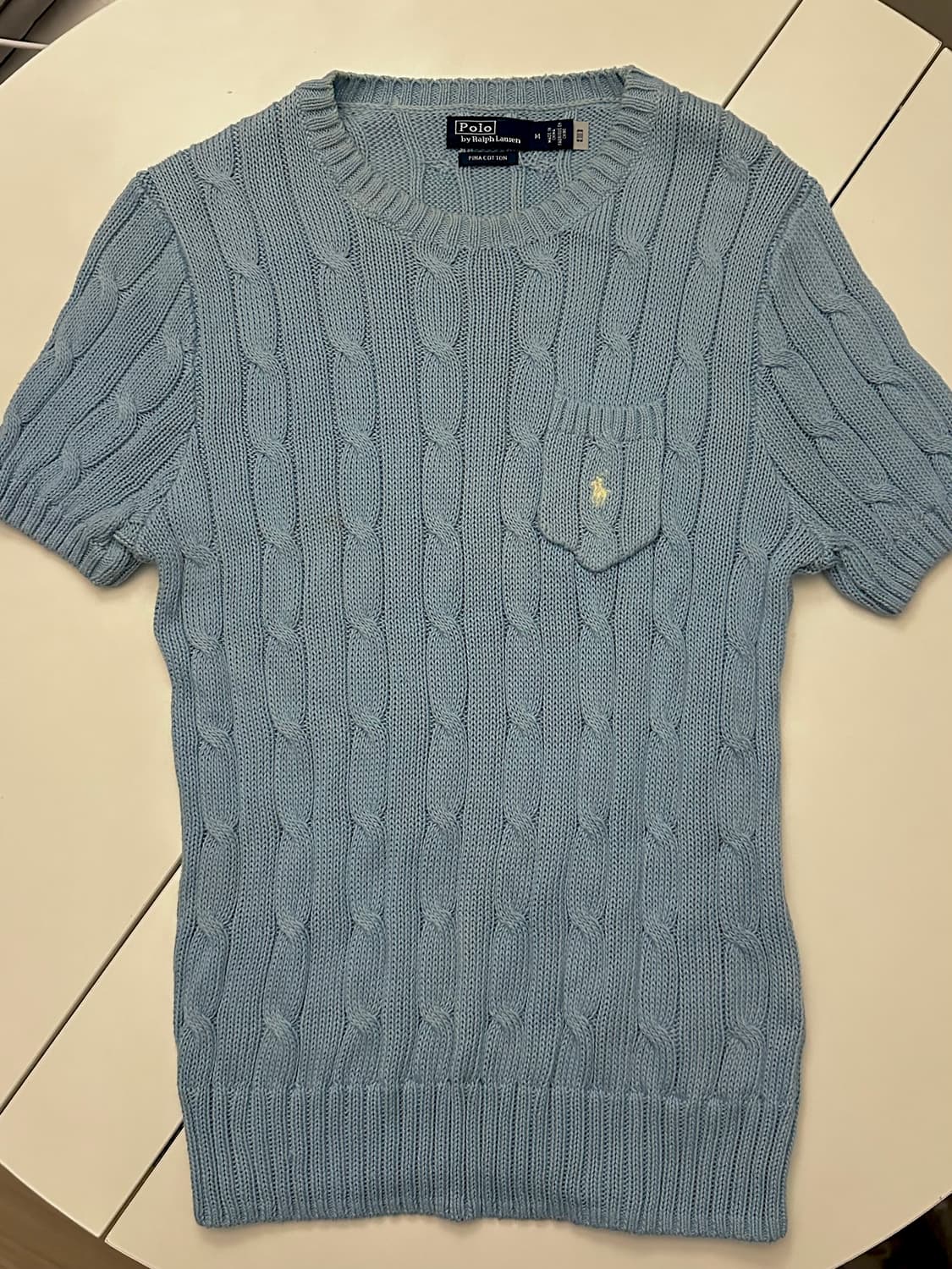 폴로랄프로렌 여성 꽈베기 반팔티 M  상품이미지1