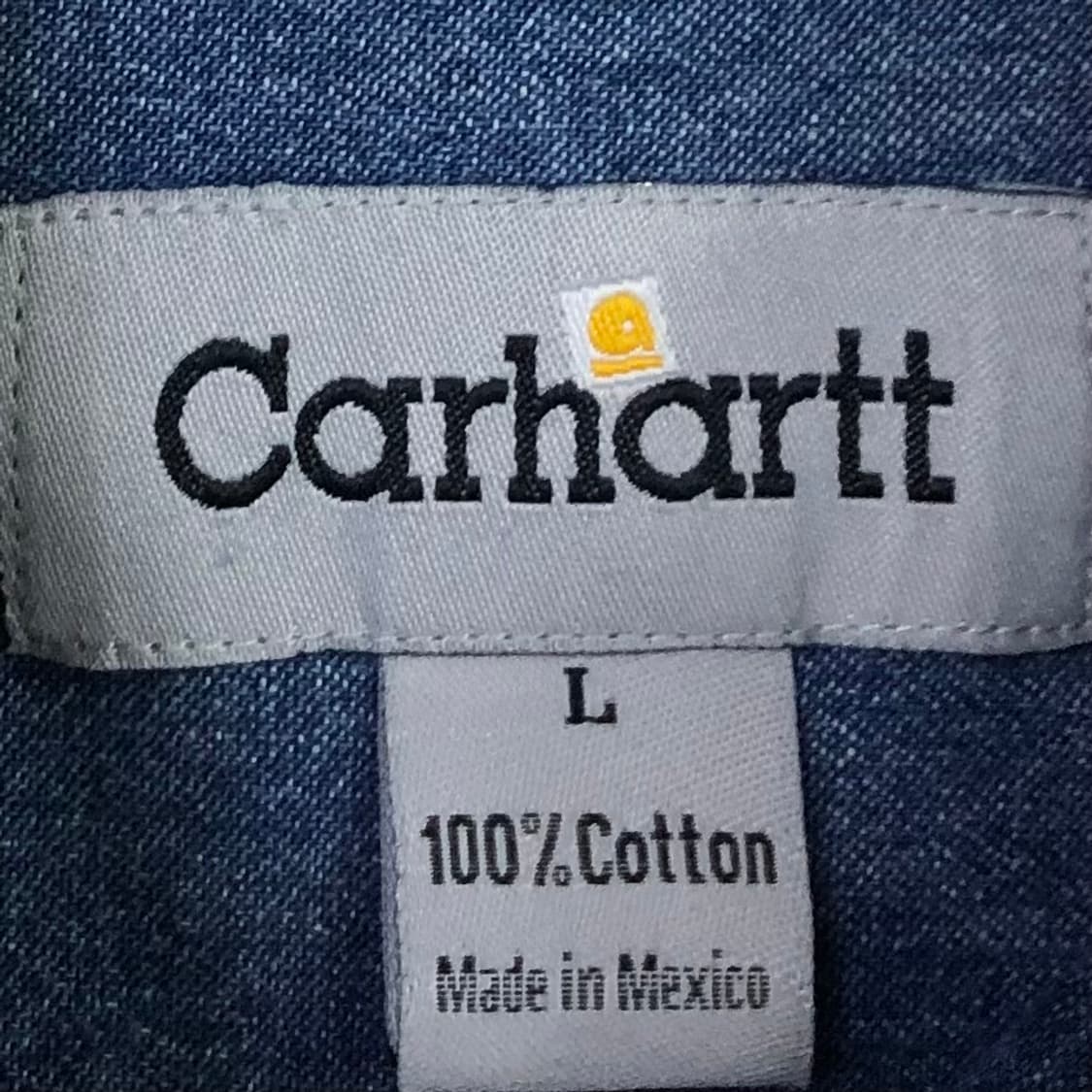 105 칼하트 데님 셔츠 상품이미지3