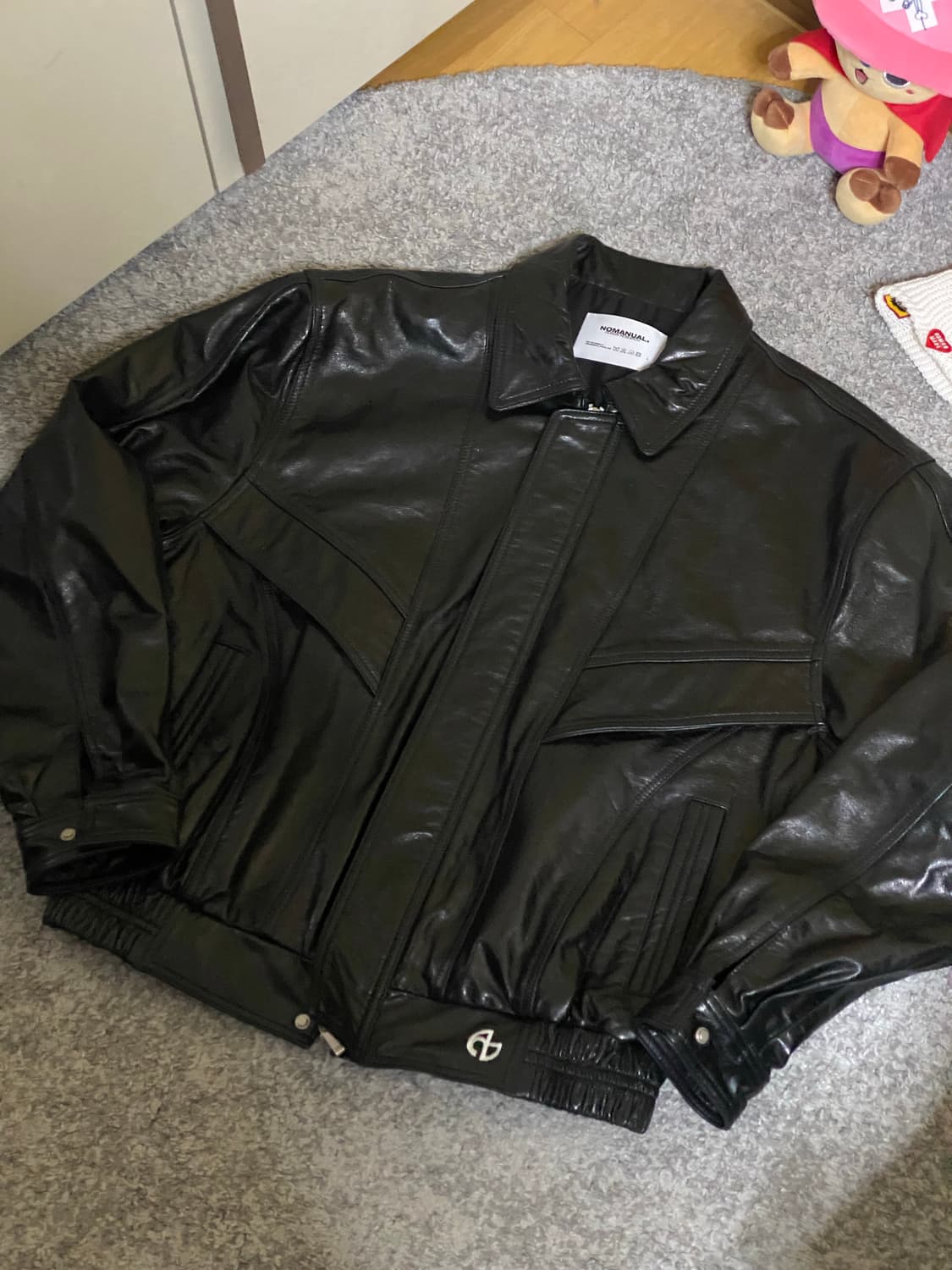 노매뉴얼 F.P LEATHER JACKET 상품이미지1
