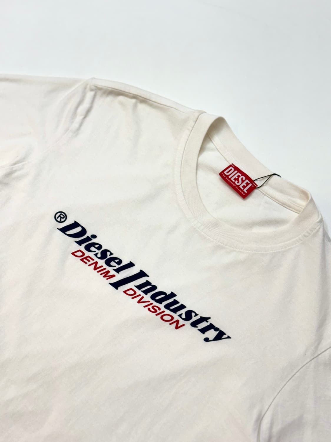 Diesel 디젤 T-디에고어-IND 화이트 티셔츠 상품이미지2