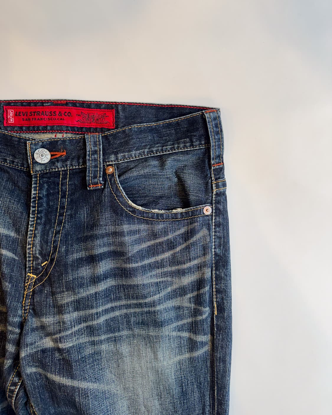 Levi's 506 Vintage Washed Jeans 상품이미지2