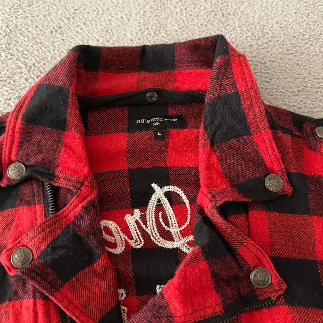 In the attic check jacket 상품이미지2