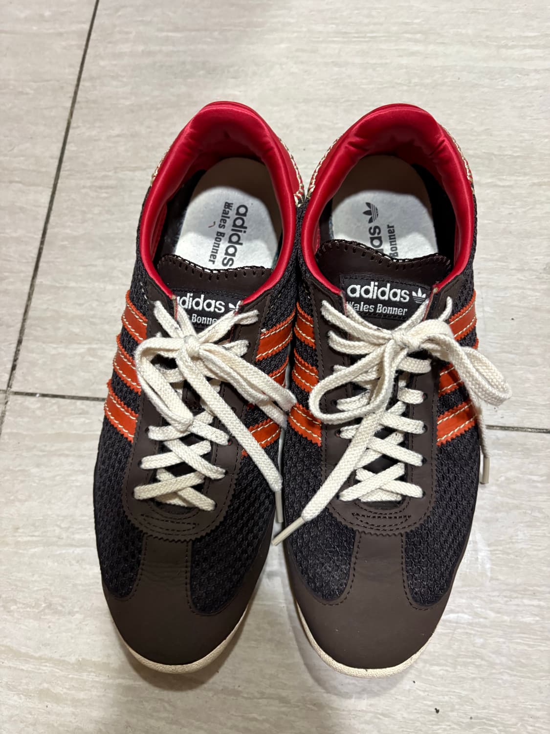 아디다스 x 웨일스 보너 SL 72 니트 브라운 상품이미지1
