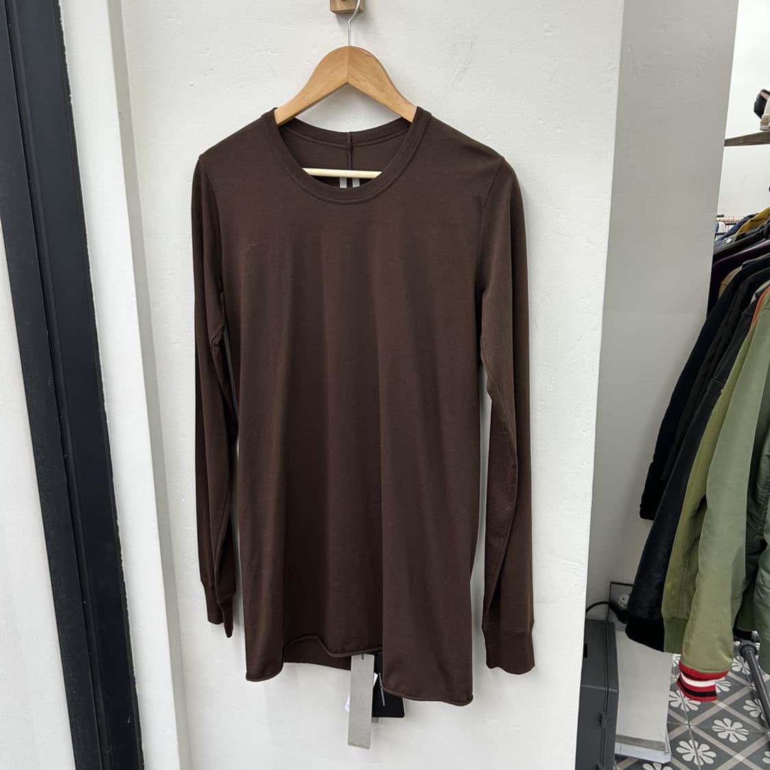 16386 - 23F/W 릭오웬스 룩소르 베이직 롱슬리브 상품이미지2