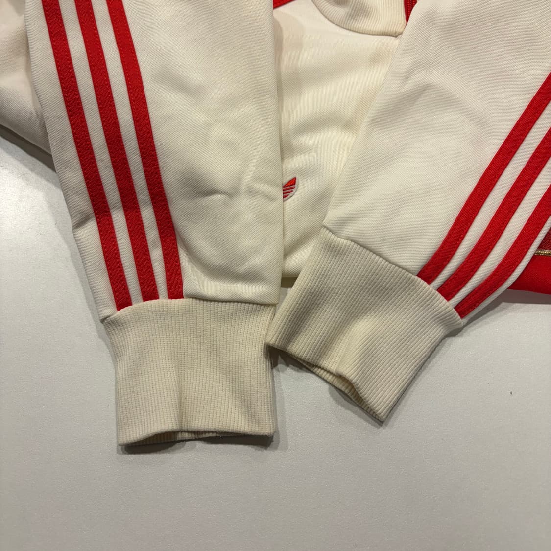 [100] 05s 아디다스 FPF 페루 트랙탑 져지 화이트/레드 D181 상품이미지8