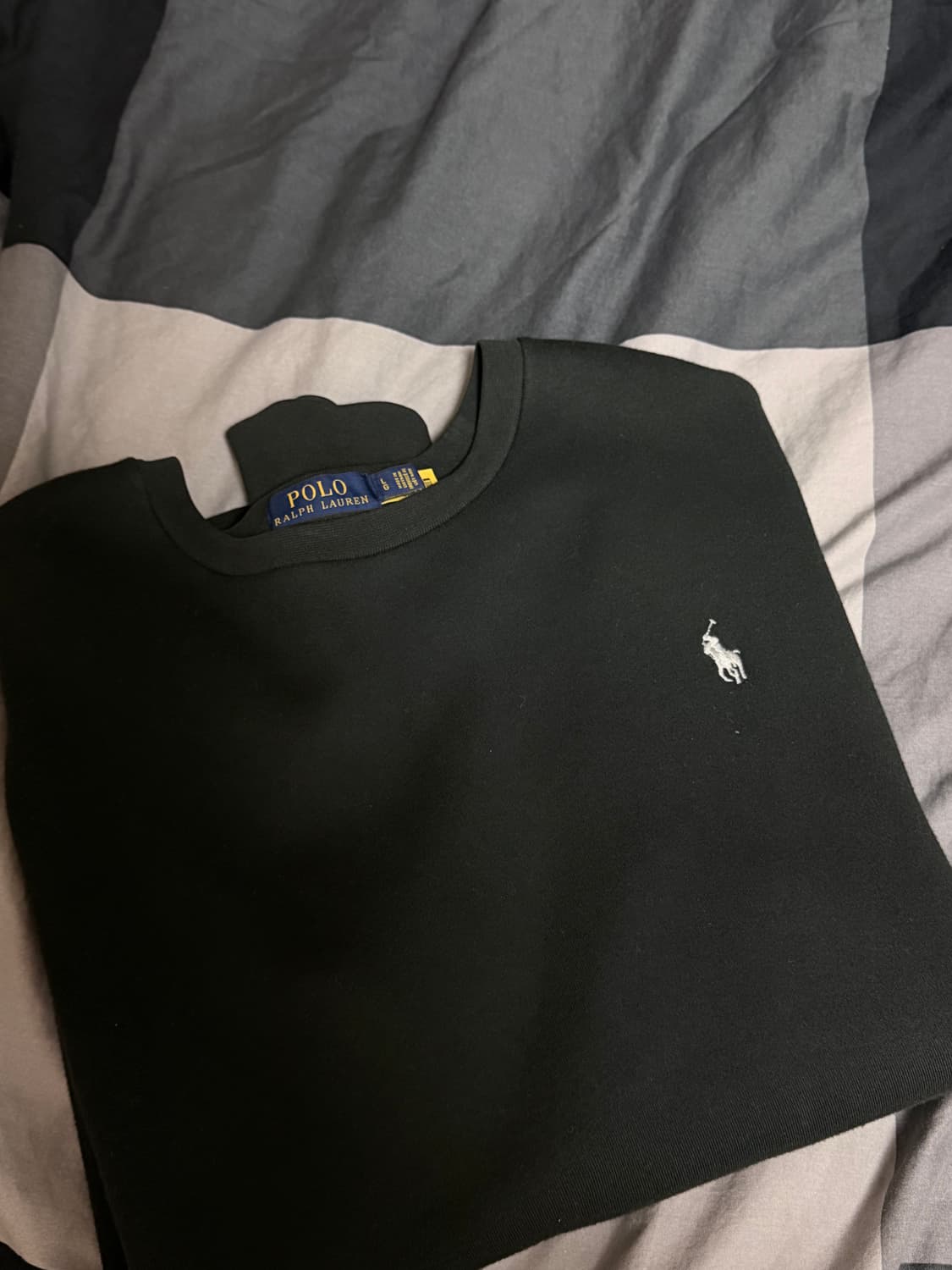 폴로 랄프로렌 블랙 맨투맨 L 상품이미지1