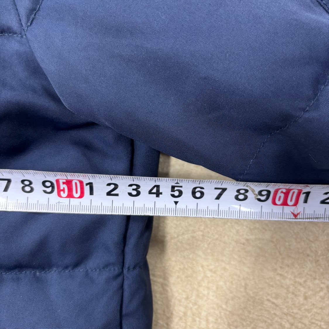 캉골 네이비 스몰로고 다운 패딩 상품이미지5