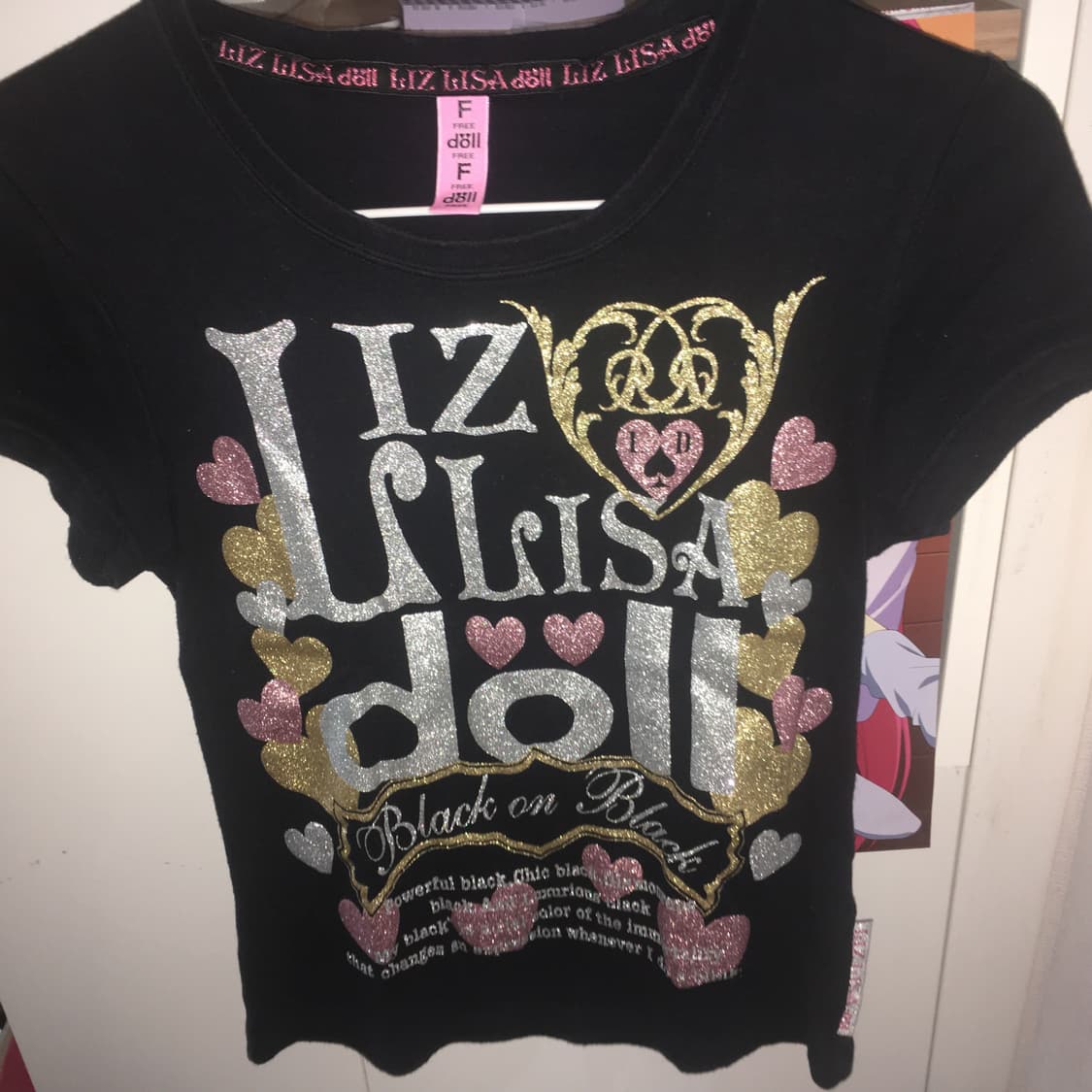 리즈리사 반팔 갸루 y2k 상품이미지1