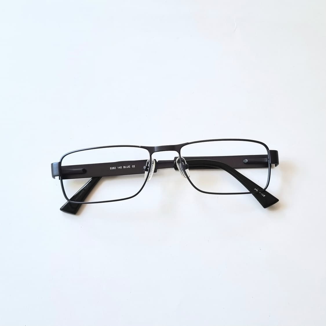 데드스탁 완벽한 오피스 사이렌 무드 슬림 메탈 스퀘어 안경테 805 상품이미지1