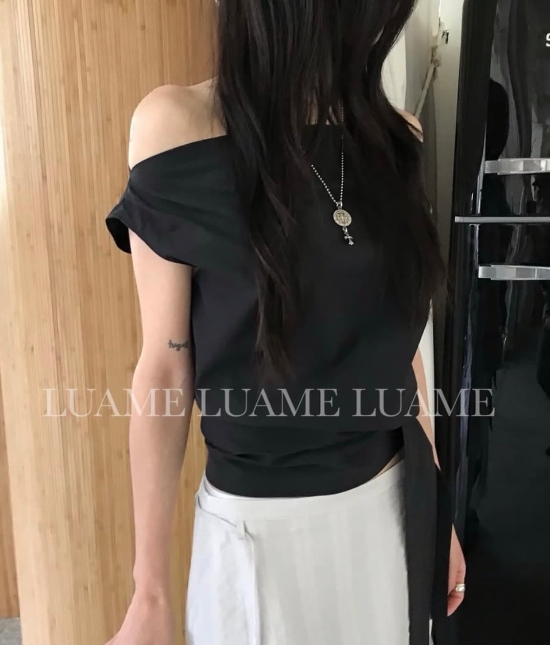 오프숄더 블라우스 상품이미지5