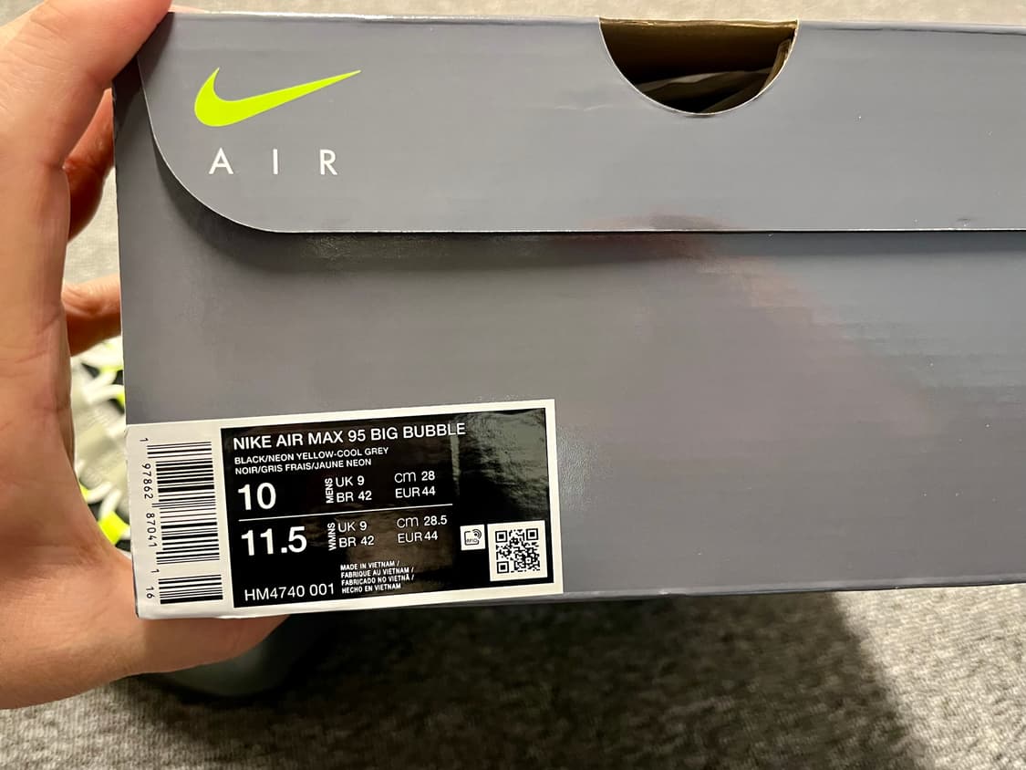 [280] 나이키 에어맥스95 네온 새제품 무료배송  상품이미지6