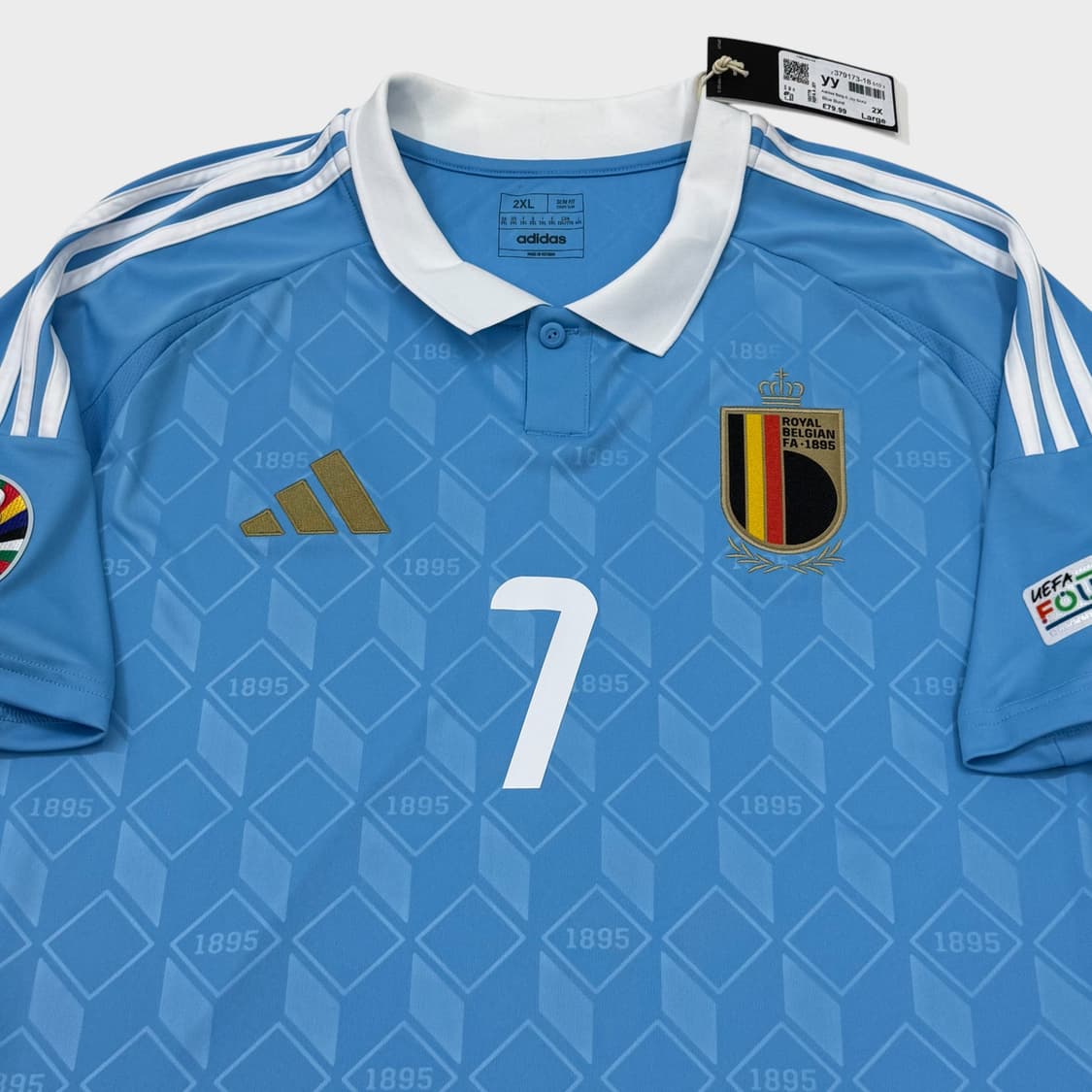 24-26 벨기에 어웨이 No.7 케빈 데브라위너 상품이미지3