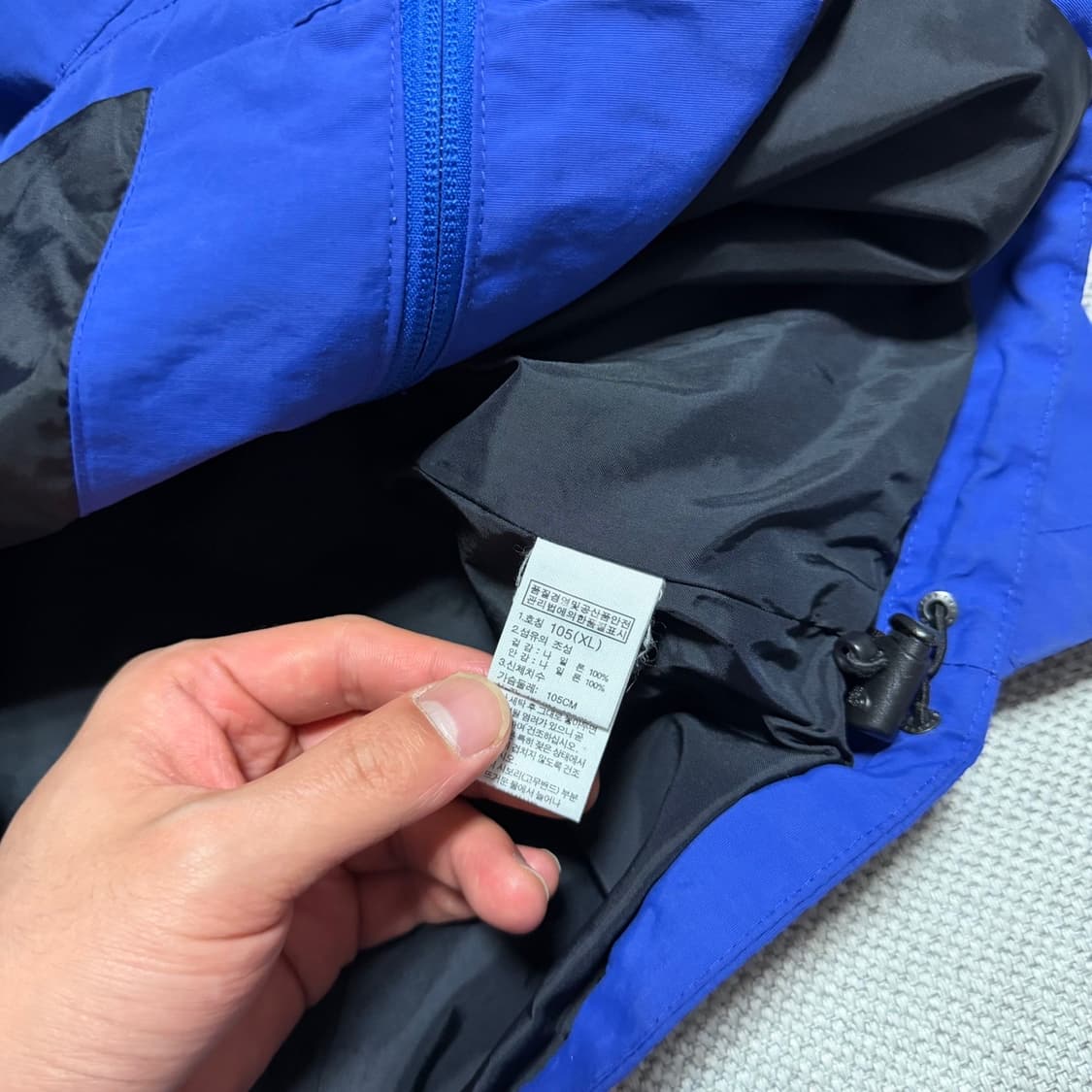 노스페이스 화이트라벨 사이드로고 바람막이 상품이미지4