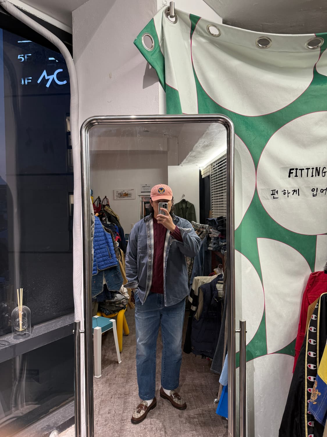 L.L.Bean Cotton shirts L size 상품이미지6