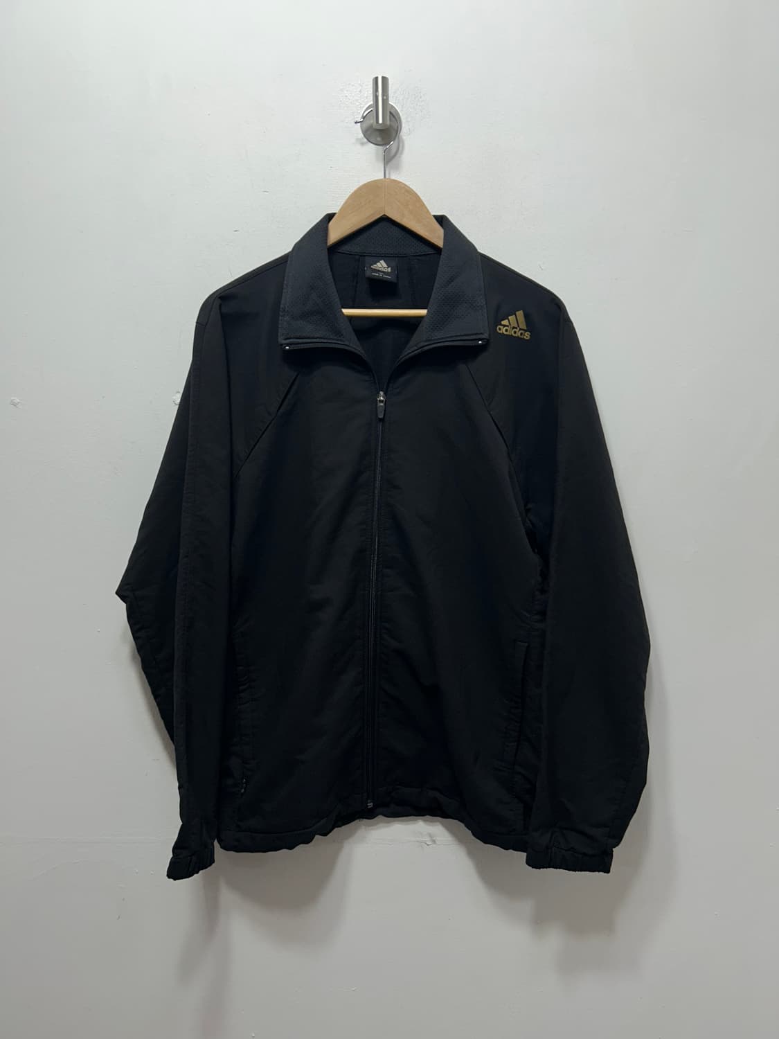 아디다스 블랙 코리아 로고 집업 저지 남성 XL  상품이미지1