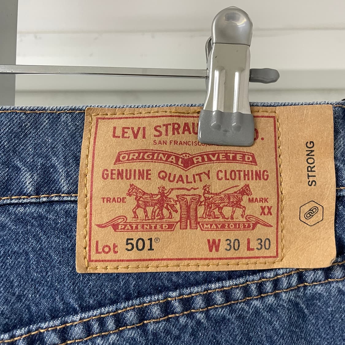 리바이스 501 데님 팬츠 W30 L30 상품이미지4