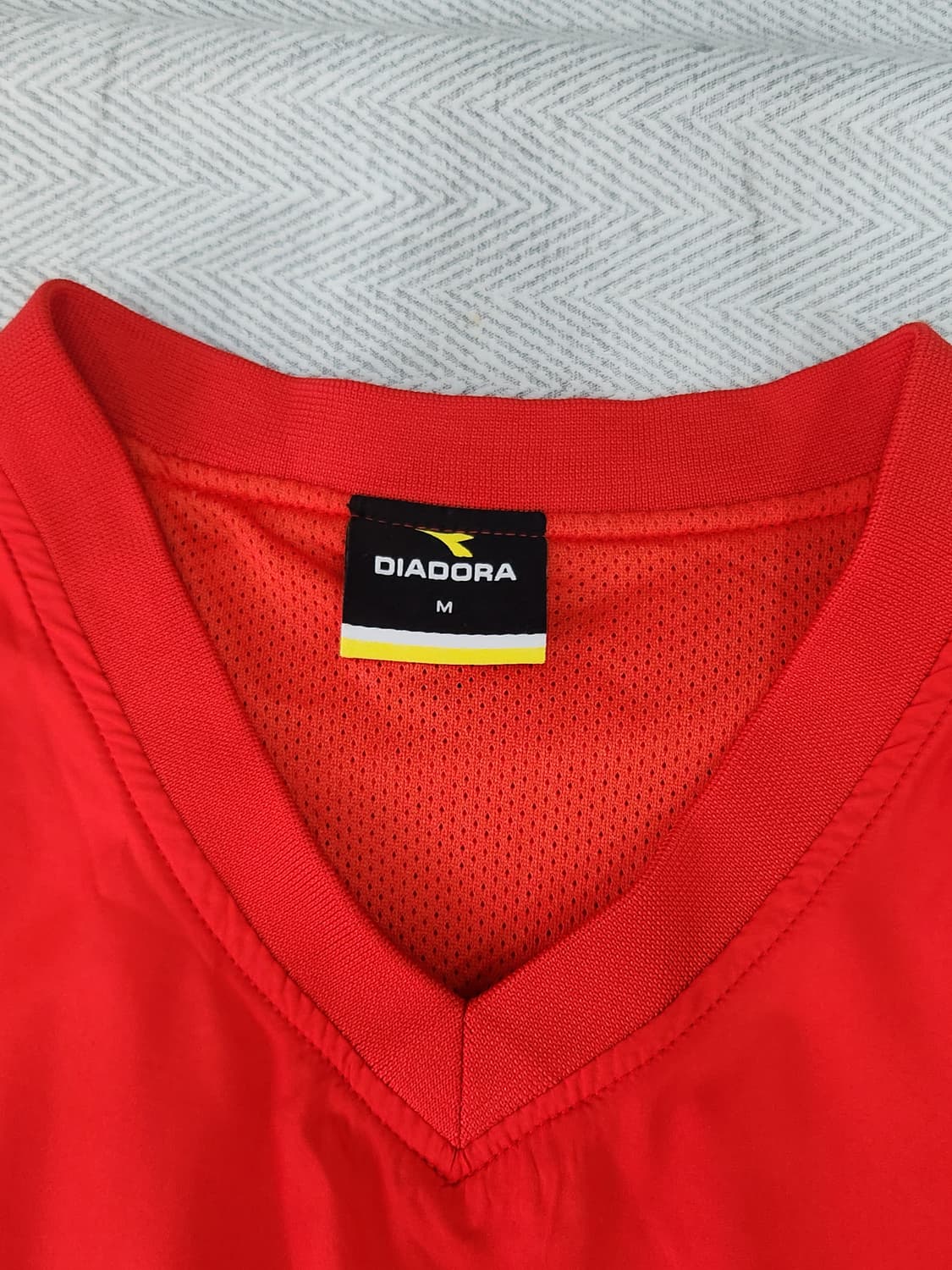 [M] 디아도라 웜업 브이넥 바람막이 긴팔티 여성 M 상품이미지5