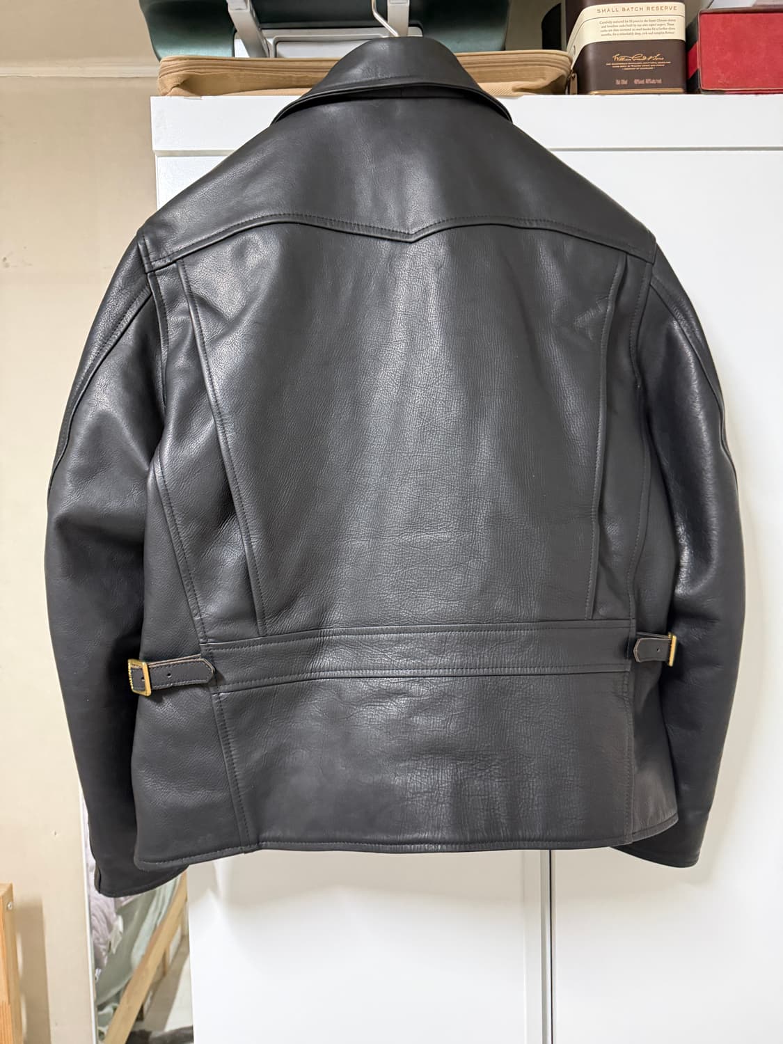 본쿠라 사샤 레더 자켓 40 사이즈 boncoura 상품이미지2