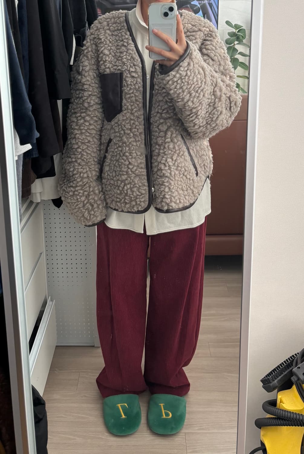 Nanushka 나누쉬카 푸들 코트 S 상품이미지8