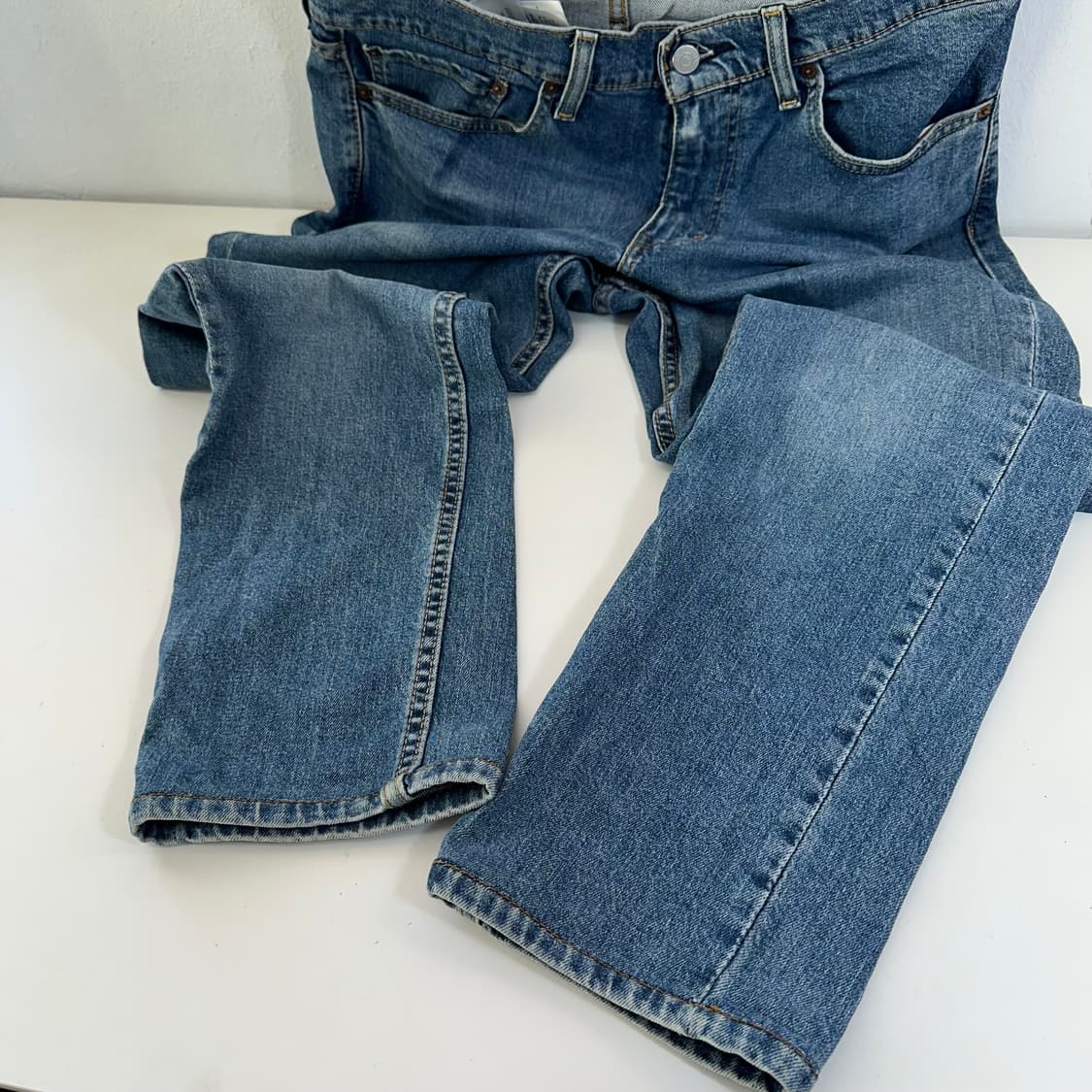 31 리바이스 511 연청 슬림스트레이트 데님팬츠 상품이미지4