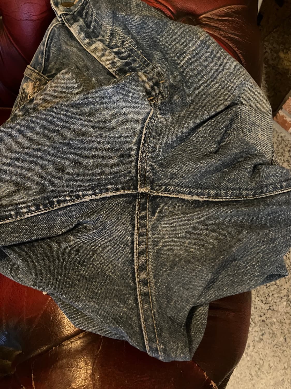 70s USA LEE 빈티지 리 라이더스 200 부츠컷 카우보이 데님팬츠 상품이미지7