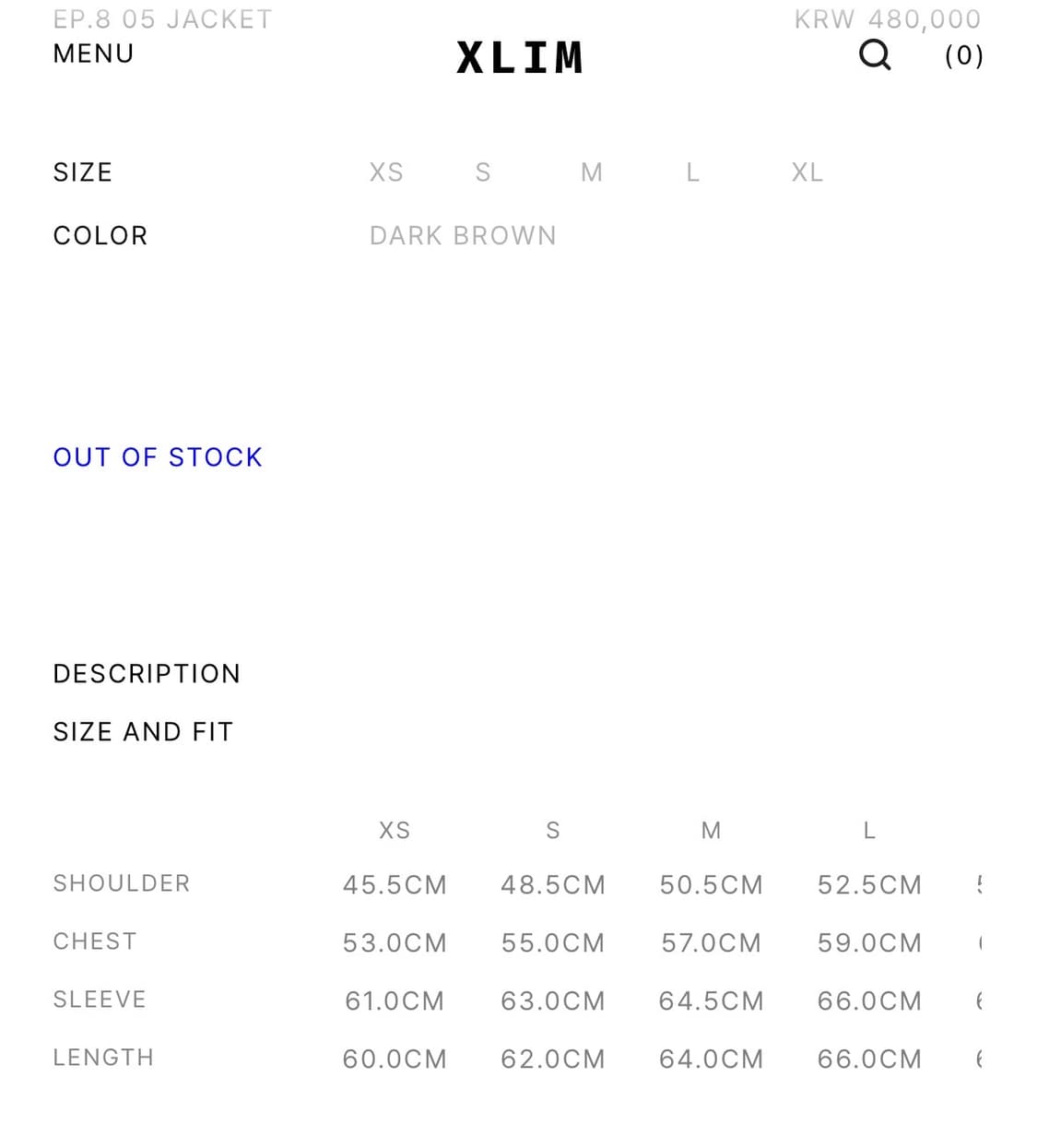 (S) Xlim ep8 05 Dark Brown 상품이미지3