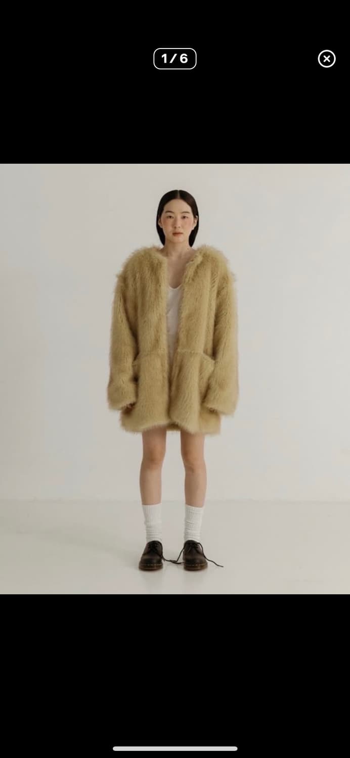 플리즈프로젝트 퍼자켓 상품이미지1