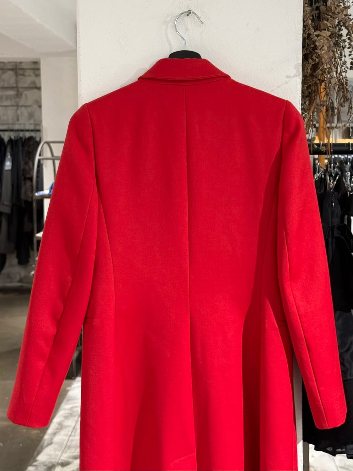 발렌티노 레드 리본 울 롱 코트 상품이미지5