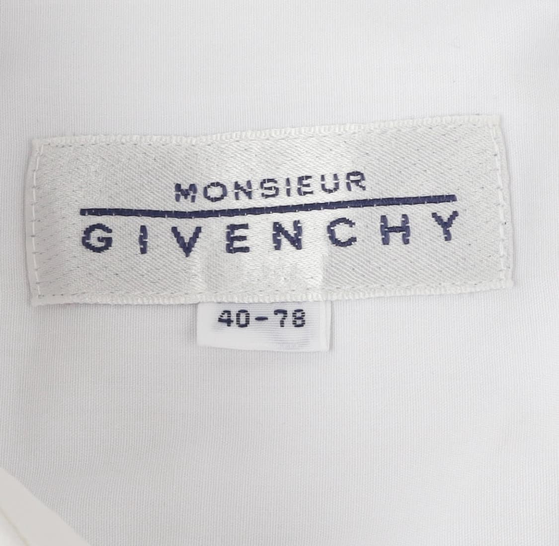 지방시 무슈 화이트 시그니처 로고 셔츠 상품이미지8