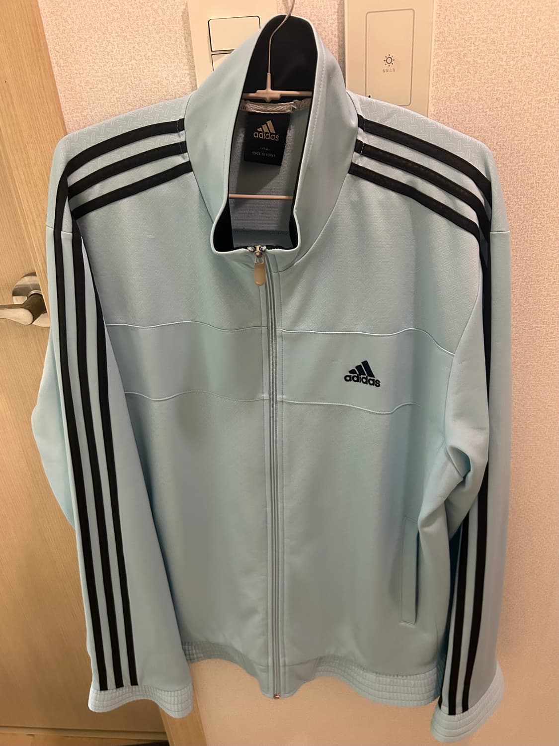 아디다스 올드스쿨 하늘색 트랙탑 110 상품이미지1