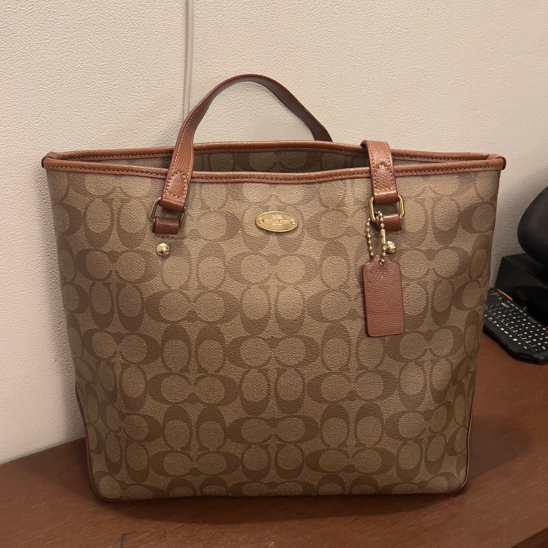 Coach vintage logo tote bag 상품이미지1