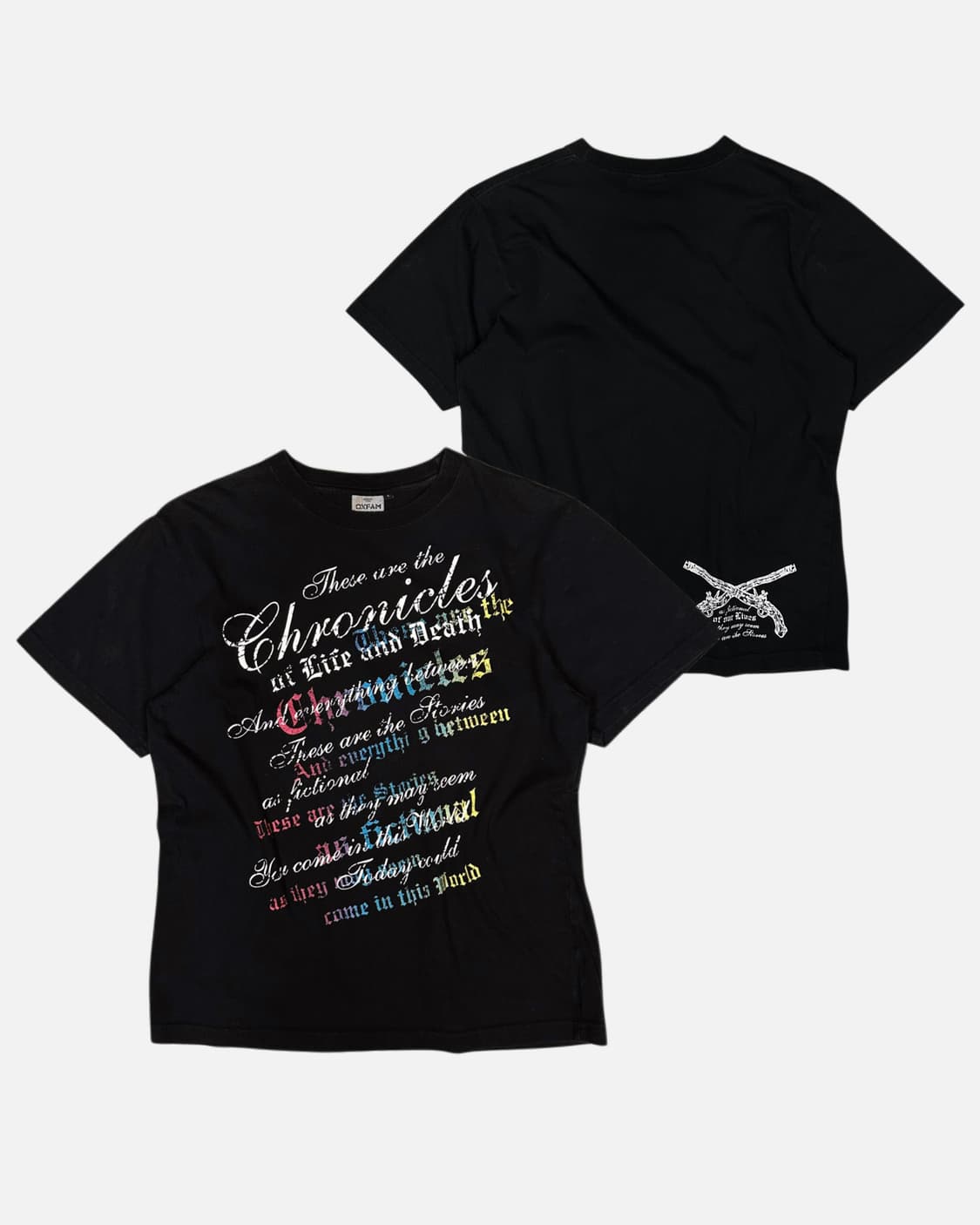 color grunge lettering musket t-shirt 상품이미지1