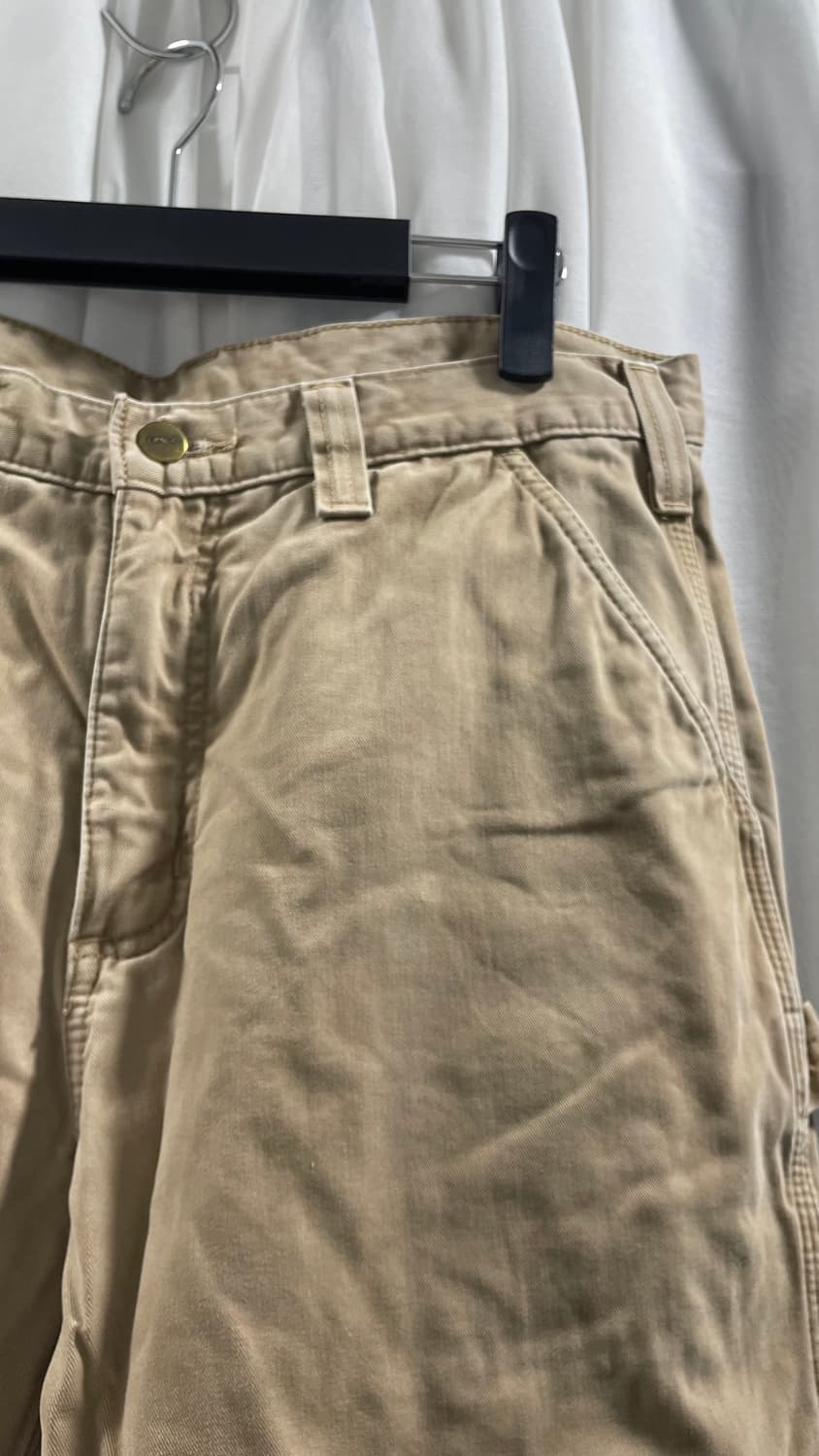 칼하트/ 체크 안감 워크 팬츠/ 34x32 상품이미지2