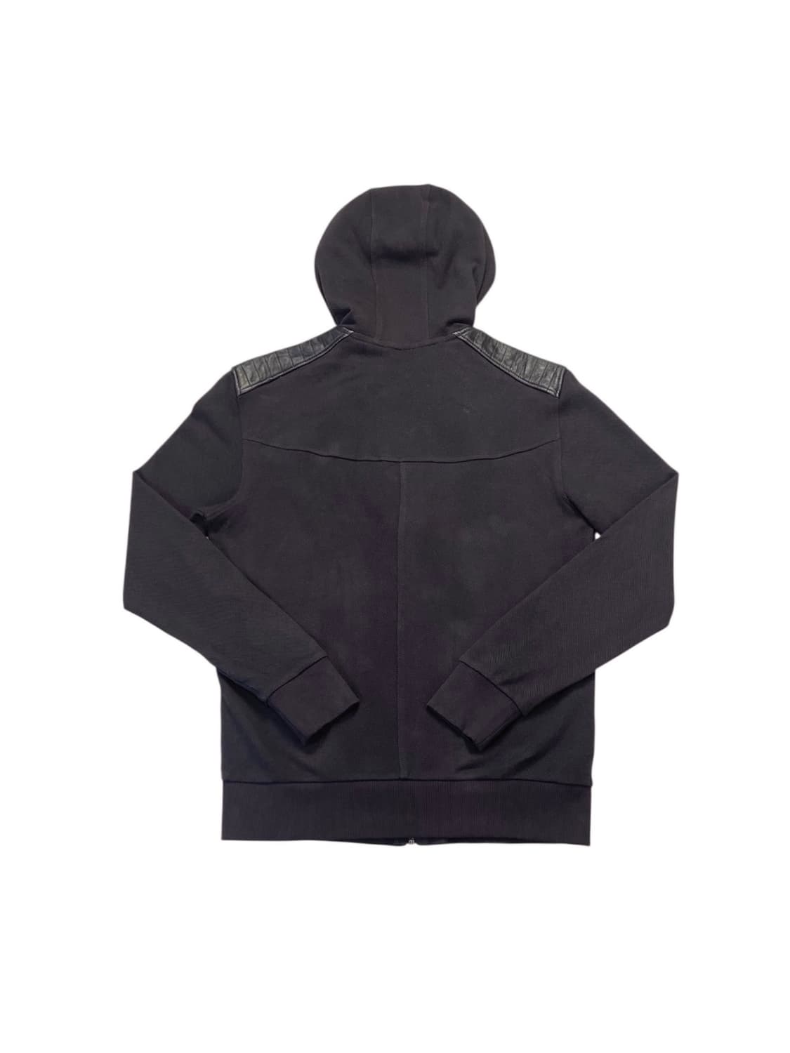 버버리 블랙라벨 가죽패치 집업 상품이미지4