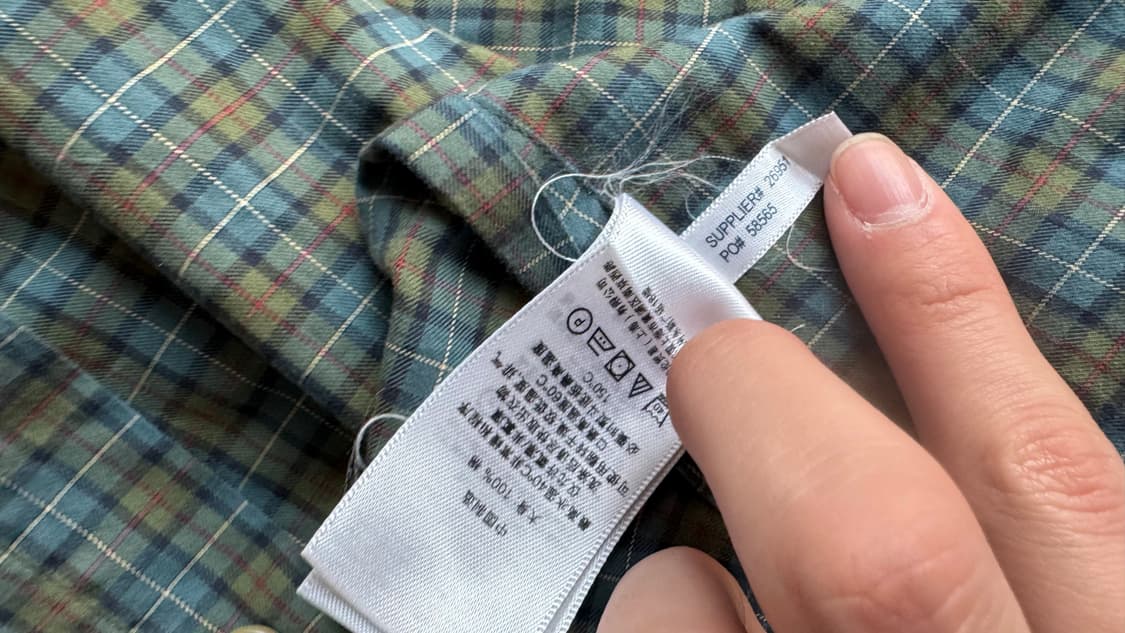 폴로 랄프로렌 체크 셔츠 일본  상품이미지9