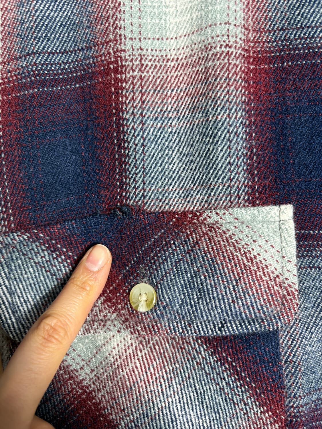 Break off 체크 셔츠 상품이미지5