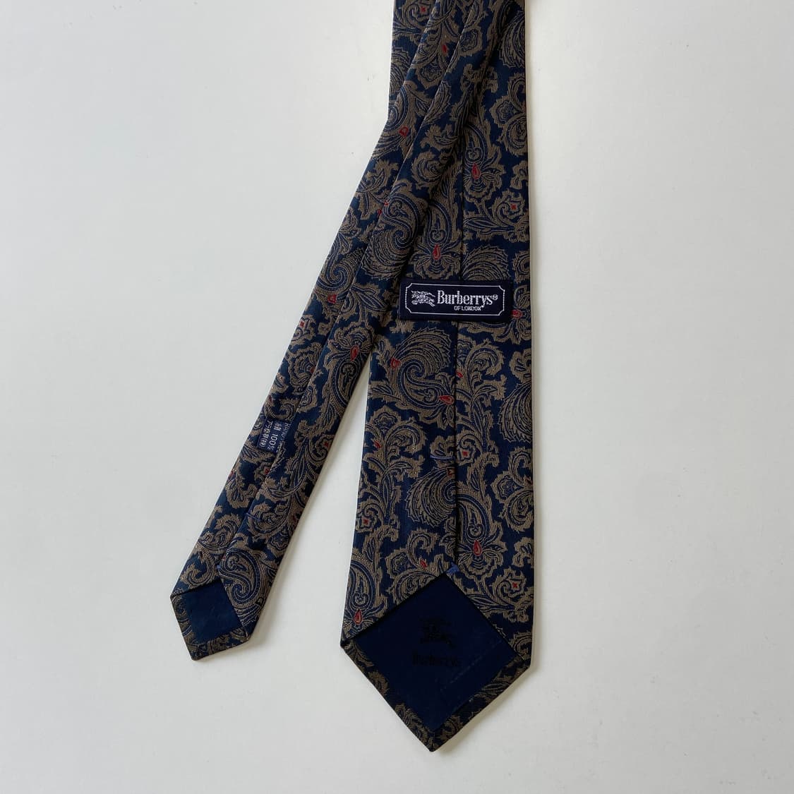버버리 심플로고 페이즐리 명품 정품 넥타이 (Burberry) 상품이미지3