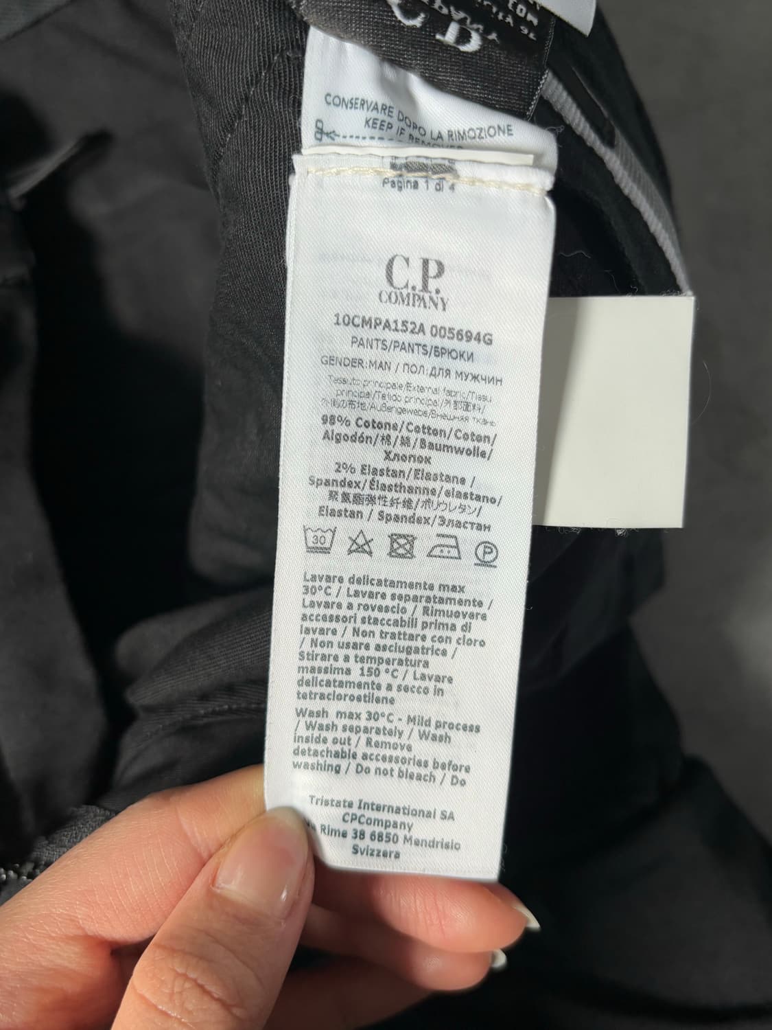 CP 컴퍼니 렌즈 와펜 카고 팬츠 상품이미지6