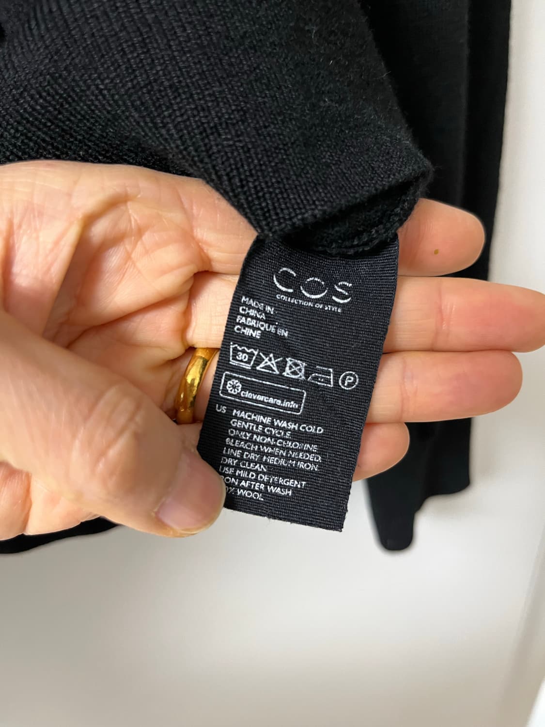 코스 니트 울 100% 상품이미지8