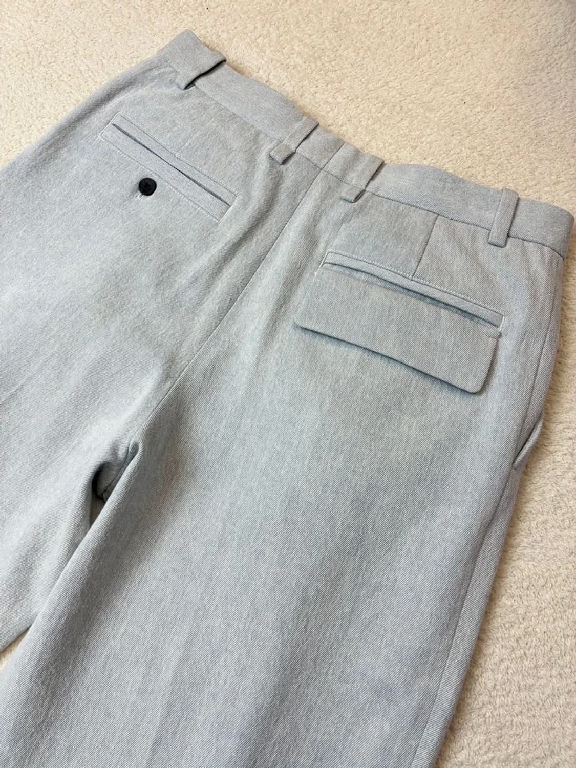 우영미 21ss 클래식 비조 스트랩 투턱 팬츠 PN6200    상품이미지7