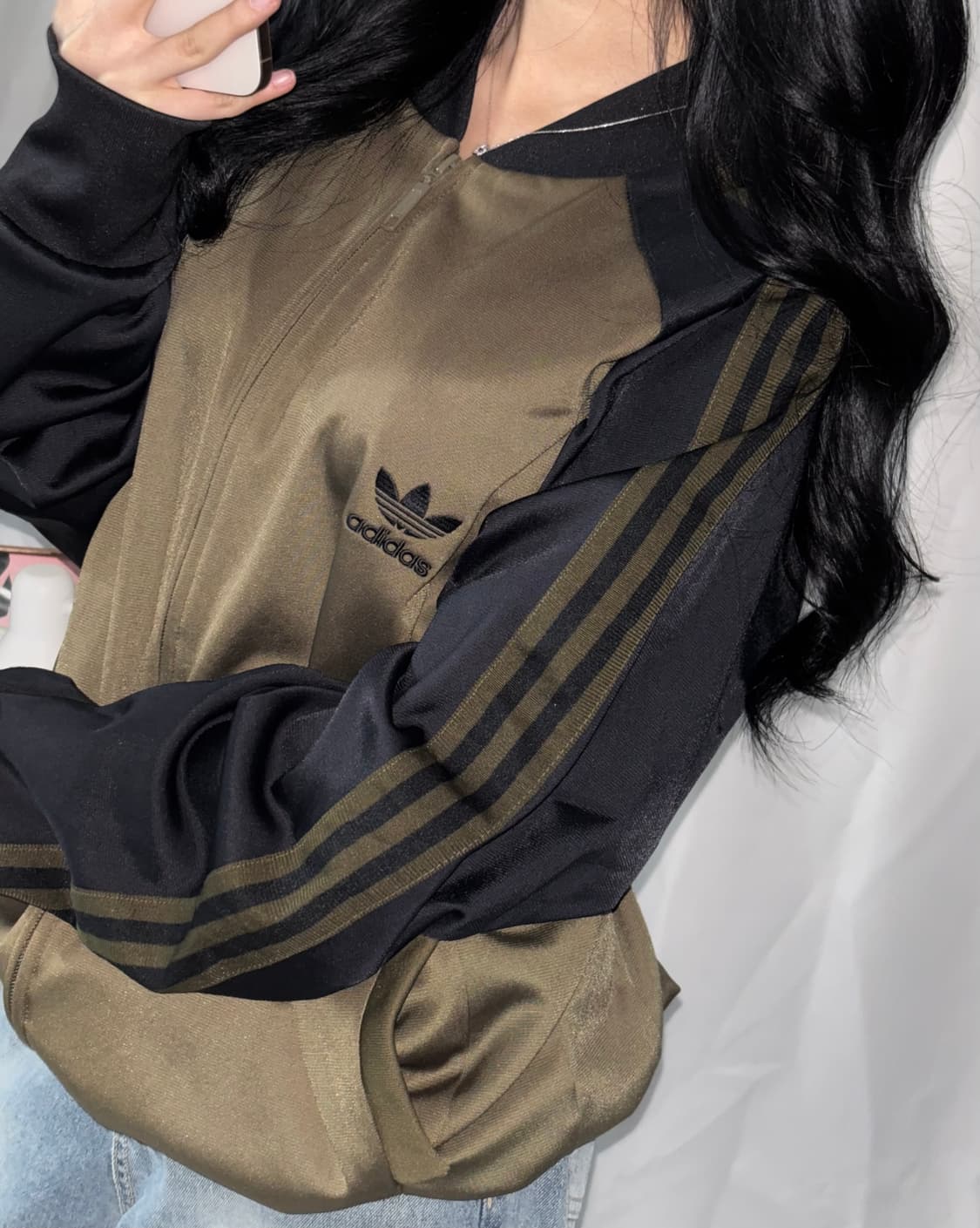 🐰아디다스 파이어버드 카키 브라운 유일 매물 대장 집업 트랙탑 져지🤍 상품이미지1