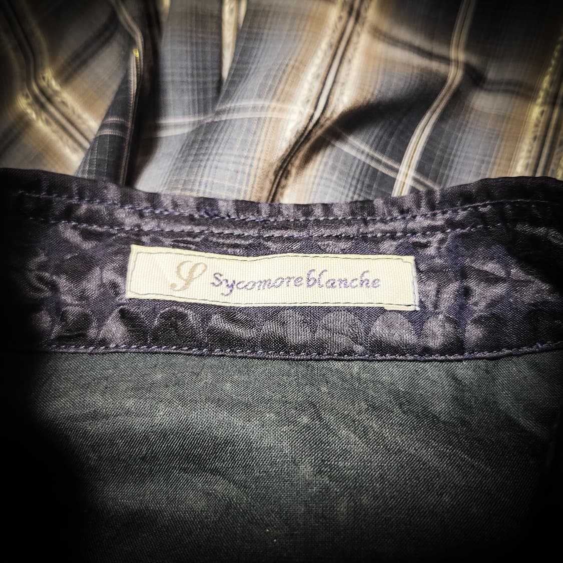 '00s Sycomoreblanche Plaid Dress Shirts 상품이미지7