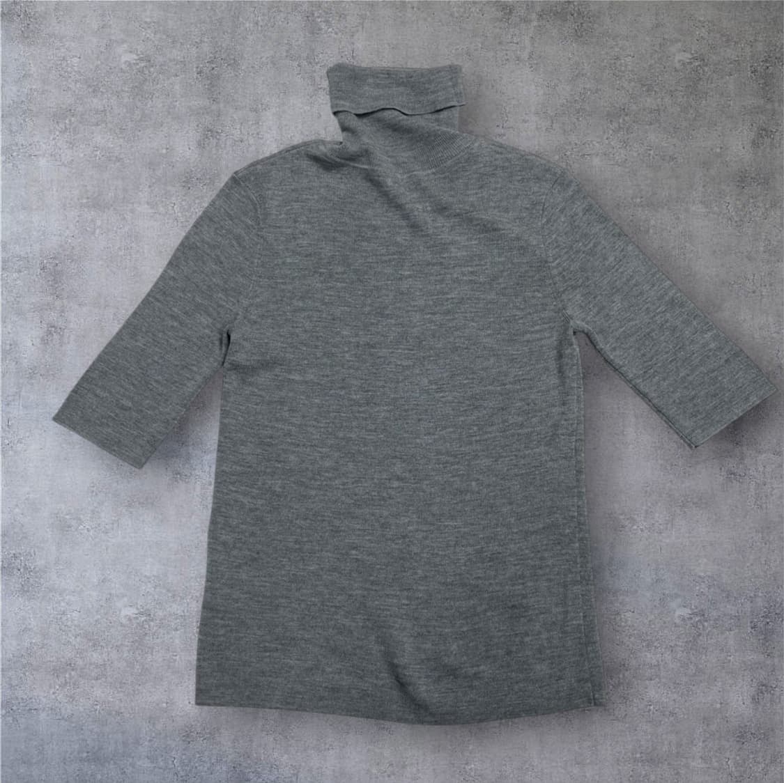 필리파케이 Filippa k 그레이 울 터틀넥 반팔 니트 S 상품이미지6