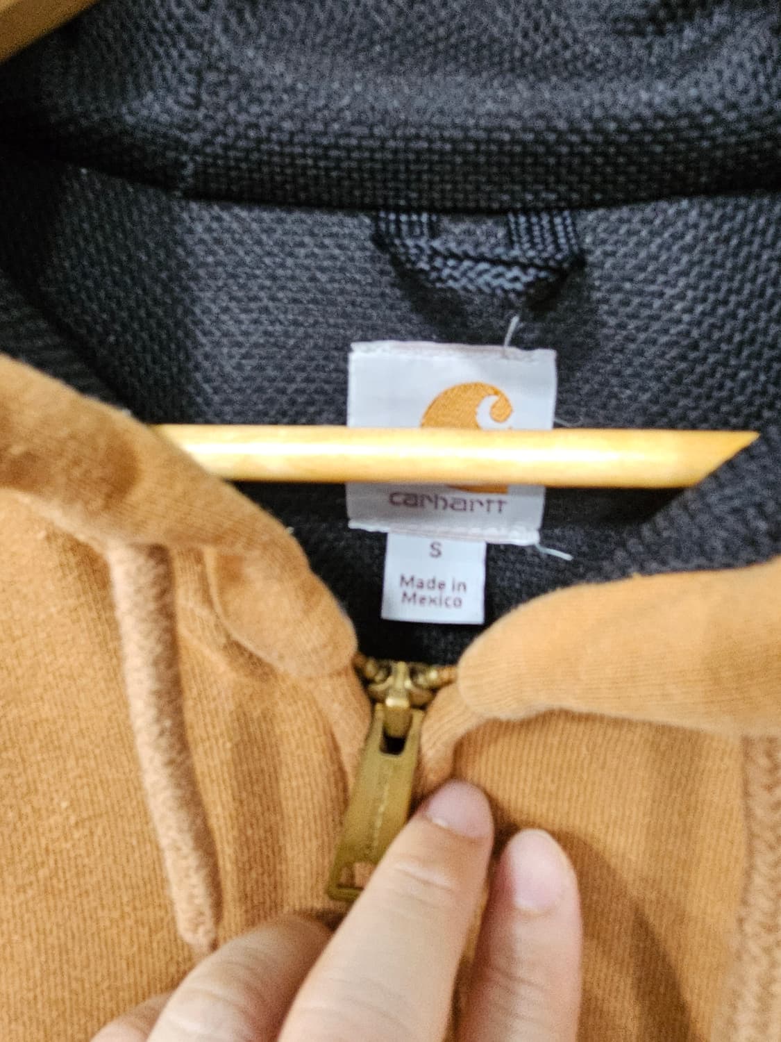 칼하트 써멀 후드집업 상품이미지3