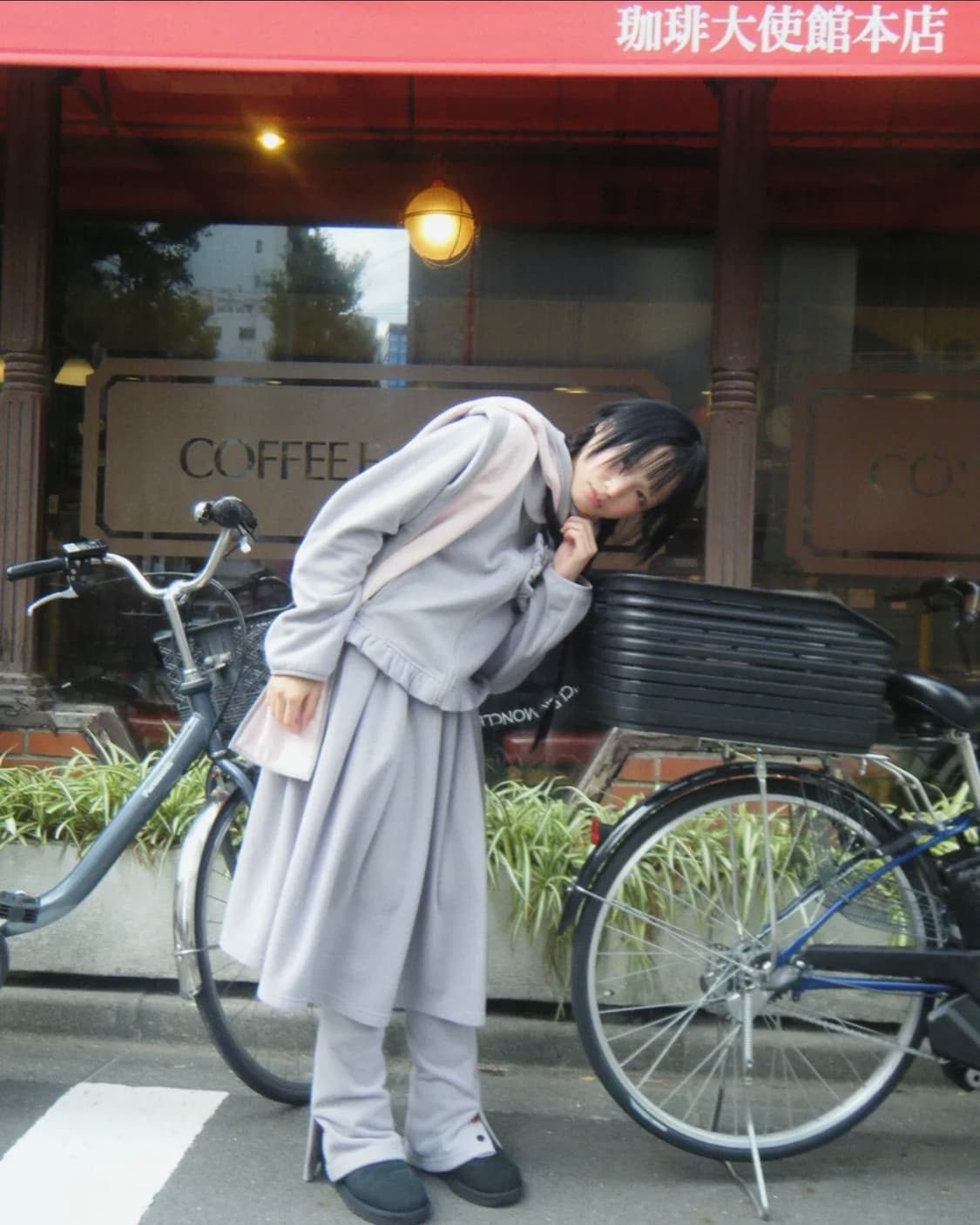 로액슈얼 FLEECE MIDI WARMER SKIRT_MELANGE GR 상품이미지3