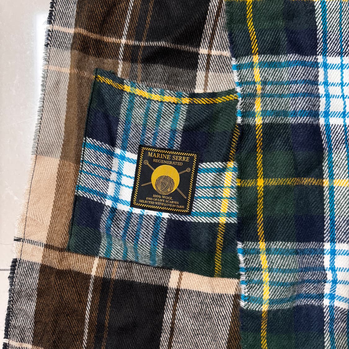 마린세르 채크 머플러 버킷 상품이미지5