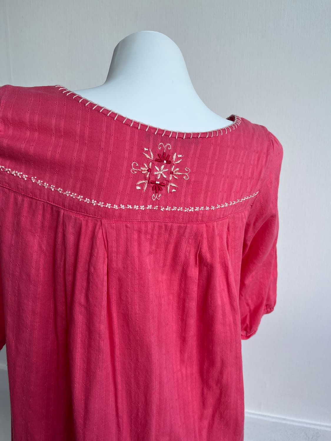 Kastane 핑크 자수 원피스 상품이미지5