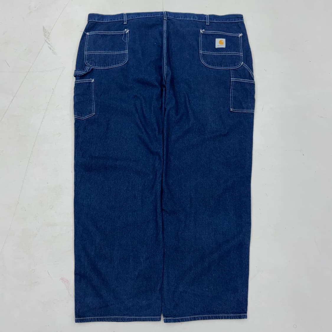 칼하트 빅사이즈 카펜터 스티치 워크 와이드 데님팬츠 상품이미지3