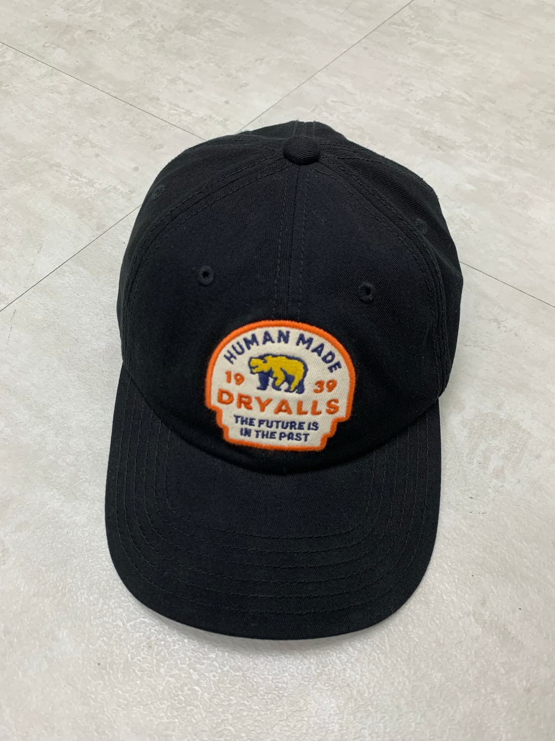 휴먼메이드 패치 디테일 블랙 볼캡 #298 상품이미지2