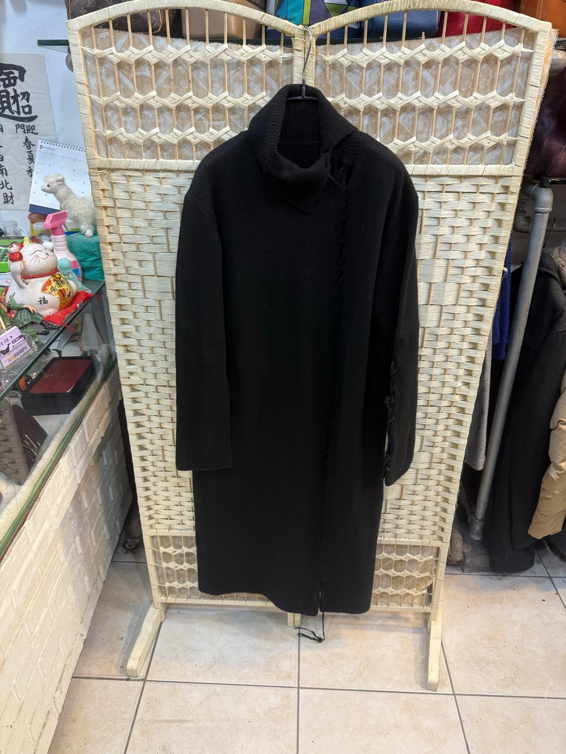 2/66-77 정품 요지야마모토 니트 롱 원피스 팝니다 상품이미지1